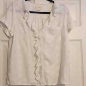 Anthropologie Maeve short sleeve shirt